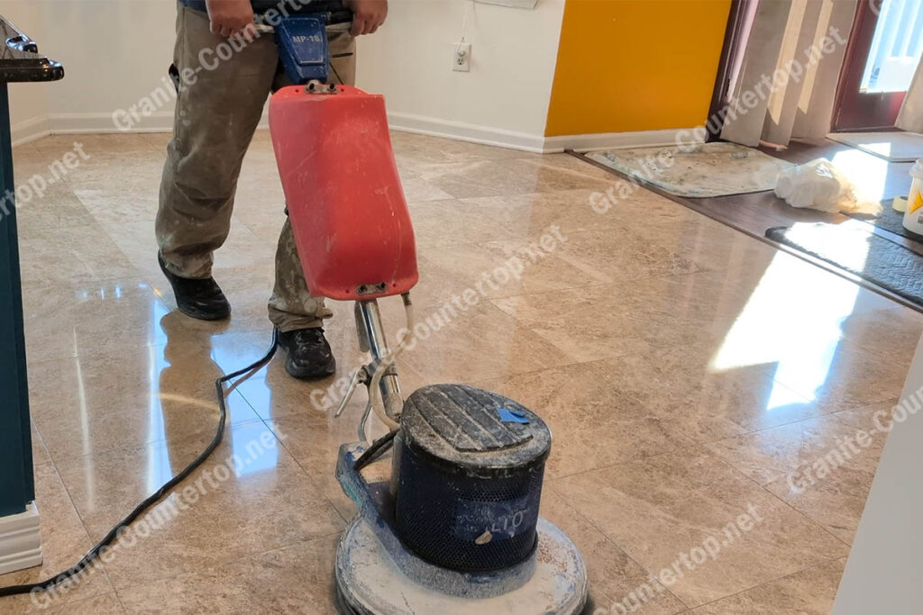 Marble Floor and Countertop Cleaning and Polishing in New York